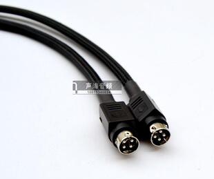 适用惠威D1010MKII R1700BT R1600TIII R1800BT四芯主副音响线