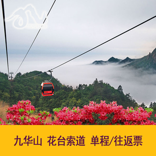 [九华山风景区-花台索道]花台索道下站-上站  往返票
