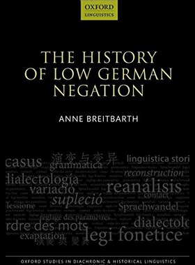 【预售】The History of Low German Negation