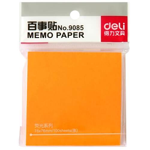 进口荧光色纸 便签纸留言
