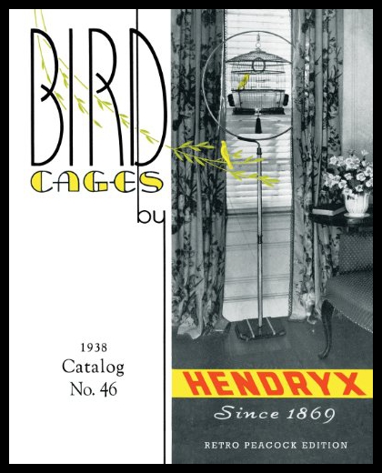 【预售】Bird Cages by Hendryx (Retro Peacock Edition, 193 书籍/杂志/报纸 原版其它 原图主图