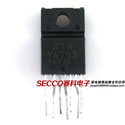 〖原装拆机〗STRY6753 STR-Y6753 液晶电源管理模块 IC集成电路