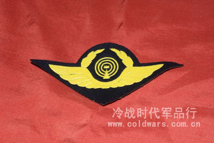 前苏联 东欧某国民航 胶印胸标 未知部门