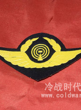 前苏联 东欧某国民航 胶印胸标 未知部门