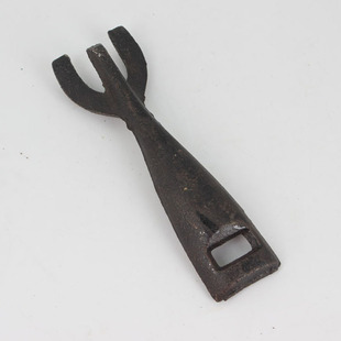 商用铸铁碳烤钳子防烫夹中西餐牛排铁板专用夹街头铁板烧烤肉夹子