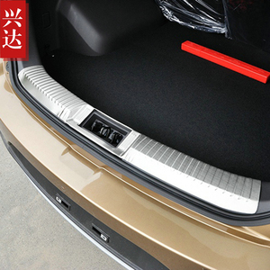 适用于2015-19款广汽传祺GS4专用不锈钢后备箱踏板 GS4内置后护板