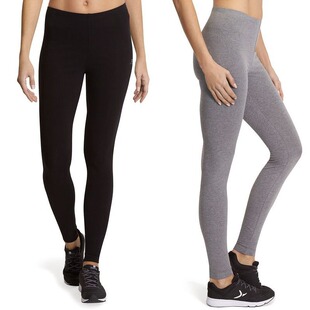 秋裤 Domyos女士女式 健身跑步运动弹力棉紧身打底衬裤