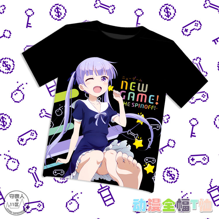 NEWGAME二次元痛衣动漫T恤包邮