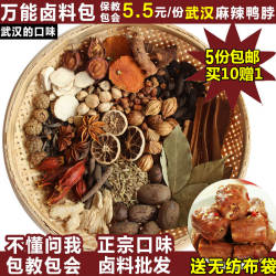 熟食卤味卤料包香浓卤肉卤菜香料秘制配方武汉麻辣鸭脖卤水调料包