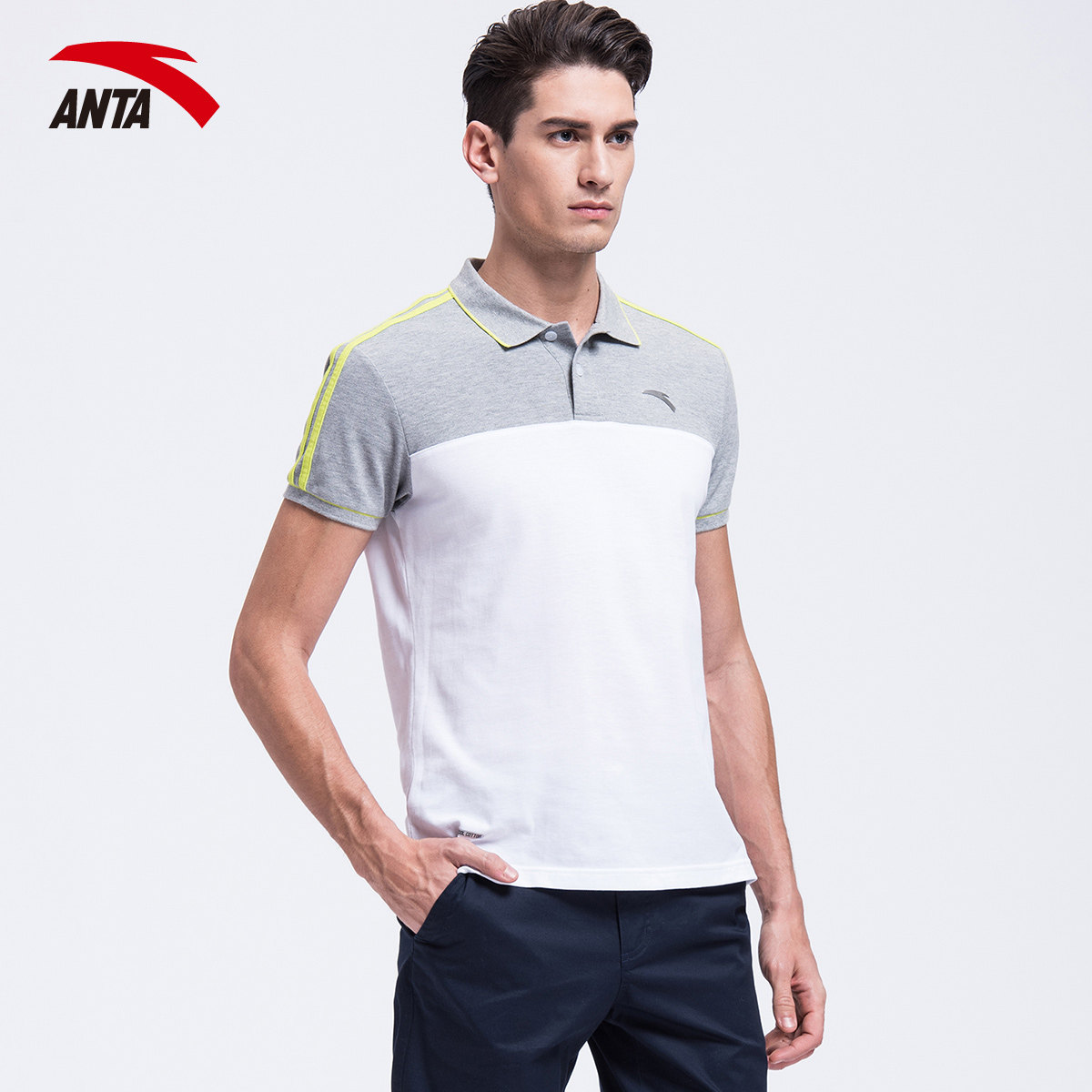 Polo sport homme ANTA - Ref 555550 Image 3