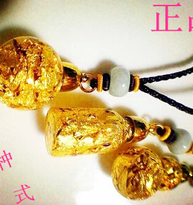 金箔吊坠挂饰项链送朋友送领导送老师送闺蜜 送男友 送女友送亲人