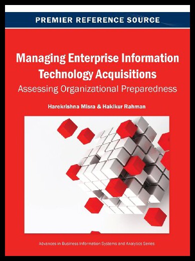 【预售】Managing Enterprise Information Technology Acquis