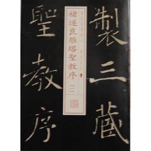 书法经典放大 铭刻系列---褚遂良雁塔圣教序（一）