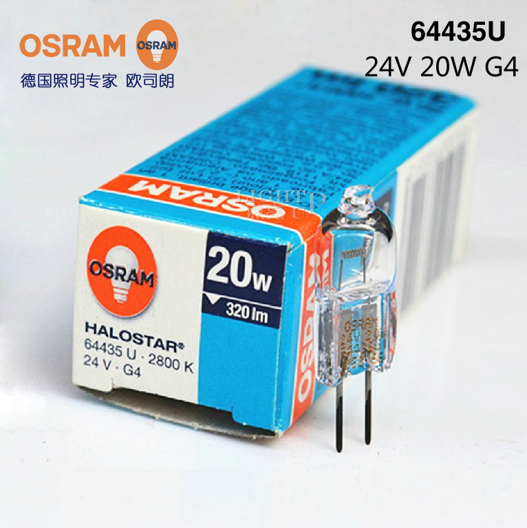 OSRAM欧司朗投影灯泡 64435U 24V 20W显微镜卤素米泡光学设备灯泡 家装灯饰光源 其它光源 原图主图