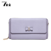 Princess bow handbag 2015 new leather wallet card-card Pack sweet lady hand bag