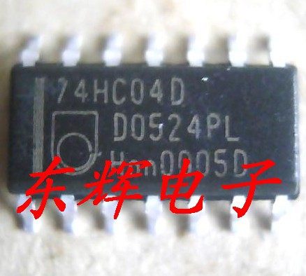 贴片 74HC04D  SN74HC04【可直拍】逻辑芯片74HCO4D SOP-14封装