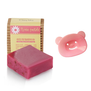 贵妃玫瑰香氛皂100g 手工精油皂 保湿香皂沐浴洁面皂