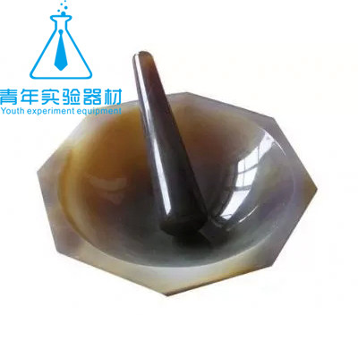 实验室器材  一级 玛瑙研钵 100mm 研磨器 中药研钵