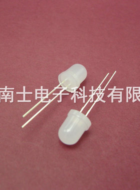 LED灯 8MM白发绿 F8绿色灯 高亮 发光二极管 DIP直插 雾状 50只起