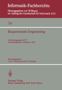 【预订】Requirements Engineering: Arbeitstag...