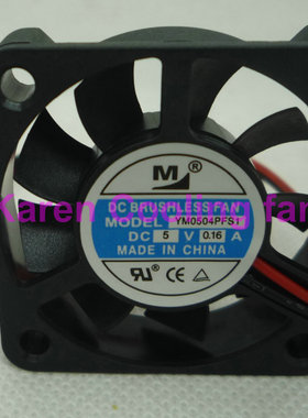 热销推荐全新原装4010 YM0504PFS1 5V 0.16A 4cm 2线散热风扇hzdo