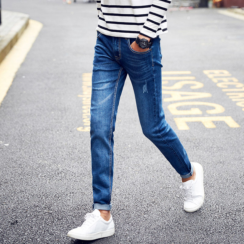 Jeans pour jeunesse en coton pour hiver - Ref 1463859 Image 1