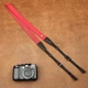 微单摄影相机肩带通用鲜红cam1225A in防滑单反数码 相机背带 cam