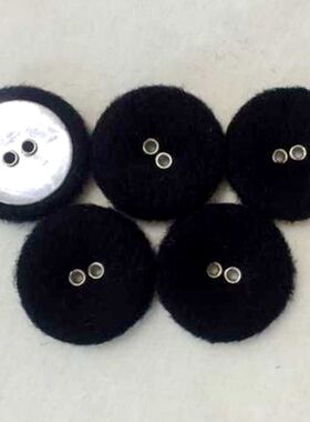 大小号二眼布包鸡眼气眼扣子 纯色羊绒包布纽扣 呢大衣风衣钮扣子