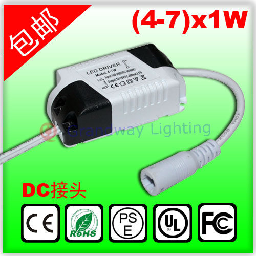 4-7W Led Driver 4W 5W 6W 7W Lamp Light Power Supplyin the Decoration main material , Lamps , Lighting Accessories  category - from Buy2taobao.com to provide professional Taobao agent buy service