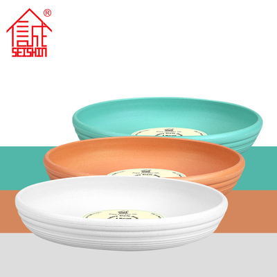 诚信SEISHIN 陶土风格花盆托盘 仿红陶蓄水储水加厚塑料托盘