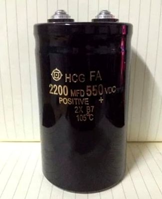 优质进口 螺丝脚电解电容550v2200uf 2200MFD550VDC 600V