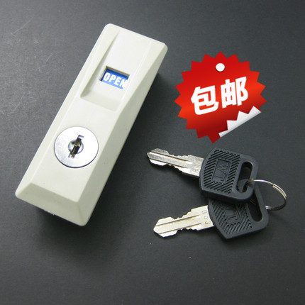 包邮WT9980 铁皮柜 推拉门锁 移门锁 档案柜锁 文件柜子锁橱门锁