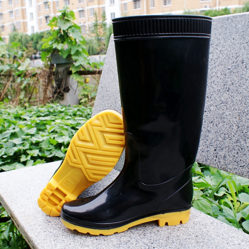 Chaussures - bottes caoutchouc homme pour hiver - semelle tendon - Ref 964499 Image 8