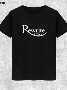 攀威rewrite动漫短袖T恤 神户小鸟游戏gal周边衣服男女情侣纯棉