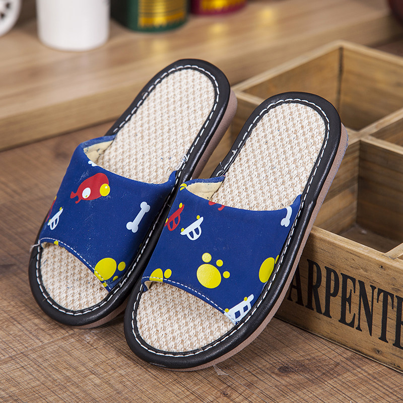 Chaussons enfants en autre pour Toute saison - semelle tendon - Ref 1013426 Image 1