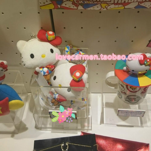 包邮 香港Hello Kitty展Game Master 限量零钱包