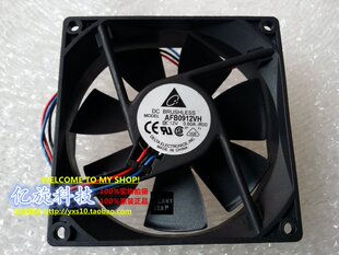 原装台达 12V 0.60a AFB0912VH 9cm 9025 两三线测速报警滚珠风扇