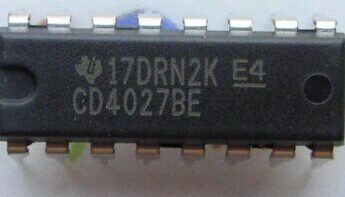 直插 CD4027BE 双J-K主从触发器 DIP-16质量保证