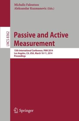 【预订】Passive and Active Measurement