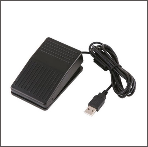 USB脚踏开关USB脚踩开关USB脚踏按键 医疗器械B超机开关