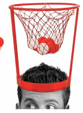 17549\Basket Case Headband Hoop Game头顶投球篮球亲子娱乐玩具