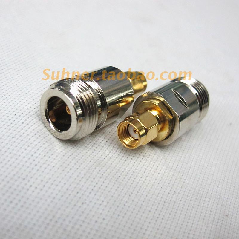 WiFi 天线转接头 RP-SMAJ-N/JK N 型母转 SMA 公头反极 内罗内孔