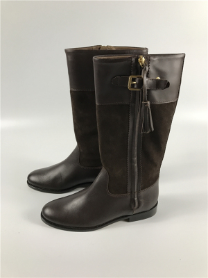 国内现货massimodutti拼接女靴