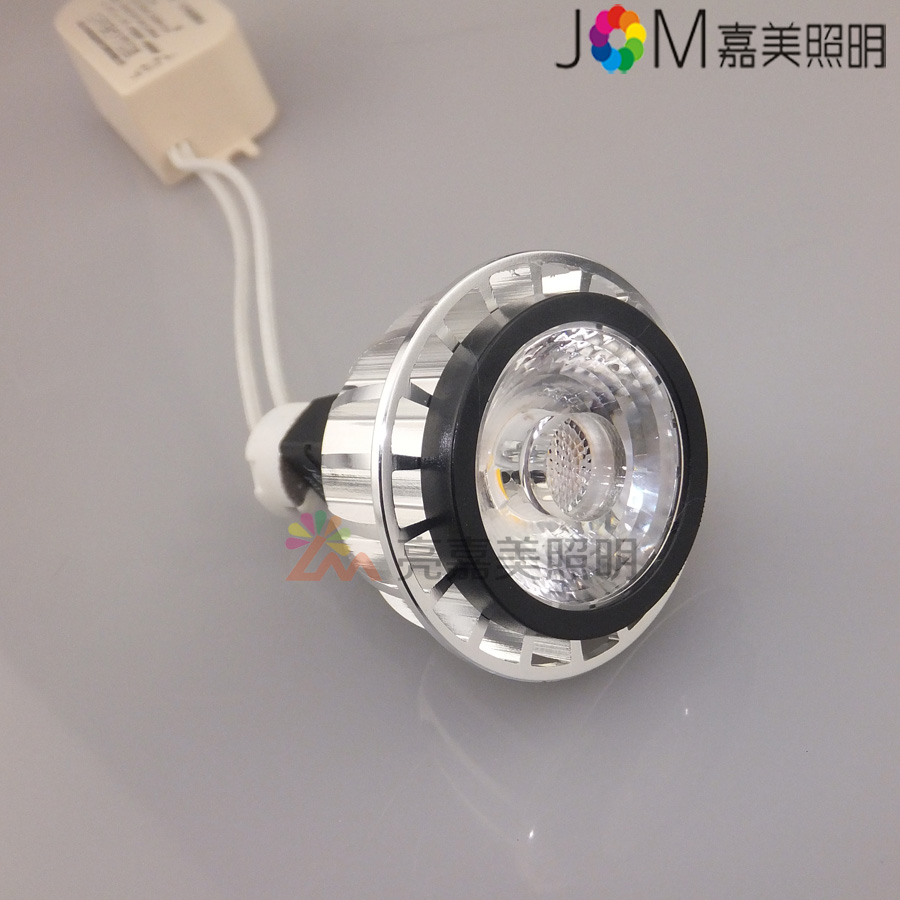 嘉美照明led灯杯5w mr16节能射灯光源mr16卤素升级灯泡12v/220v