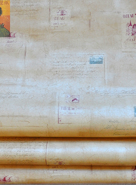 美国进口正品壁纸 特价美式乡村TUS18906wallquest卧室客厅书房墙