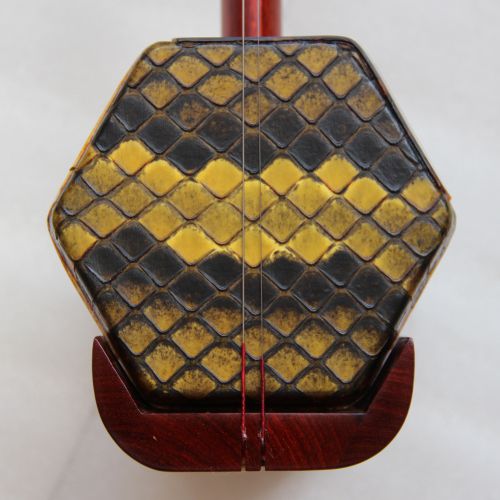 珍藏版專家鑒定印度金絲小葉紫檀 二胡樂器 琴筒不開裂 王家旺制