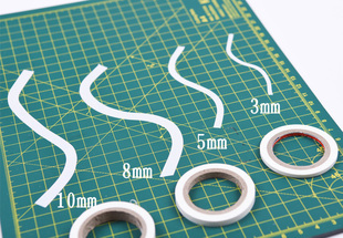 天地模型 曲线遮盖带 3mm 8mm 10mm 模型上色工具