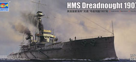 TRUMPETER/小号手 06704 英国皇家海军“无畏”战列舰 1907