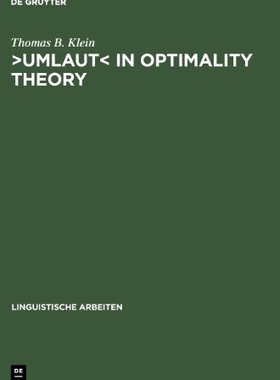 【预售】Umlaut in Optimality Theory: A Compa...