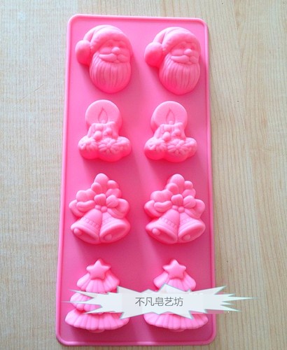 铃铛手工皂圣诞树模具